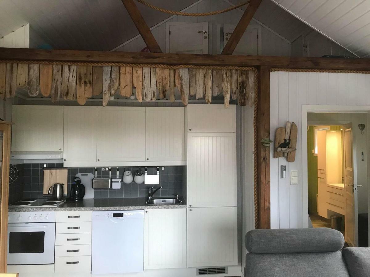 Vila Hovesbua Rorbu - Fisherman Cabin Sørvågen Exteriér fotografie